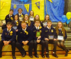 FFA Members Receive Awards at Annual Banquet