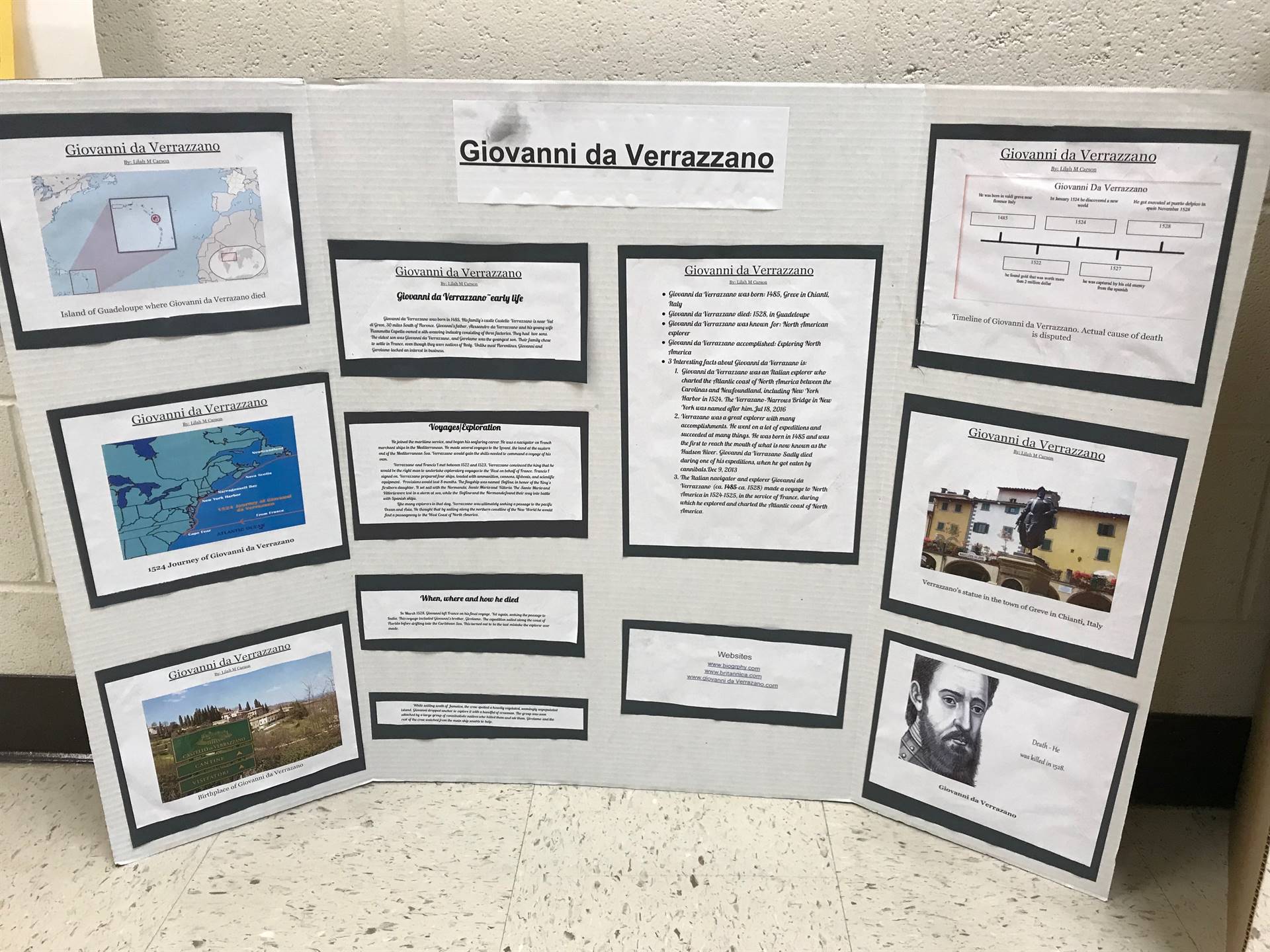 5th Grade Explorer Projects