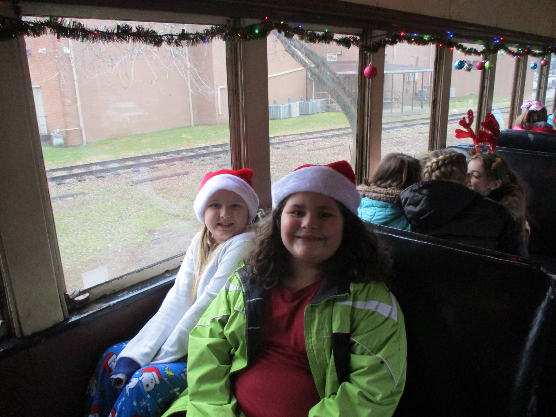 train ride with Santa