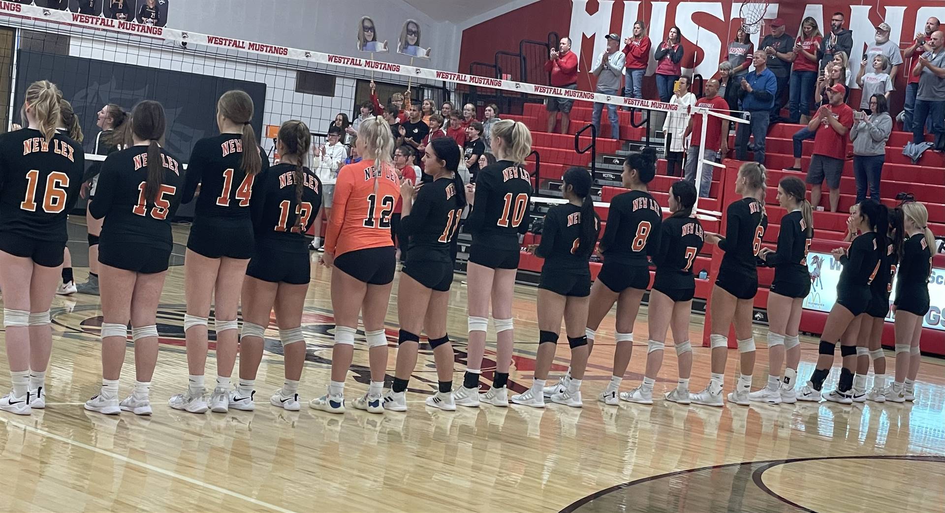 Volleyball District Tournament Game vs Westfall