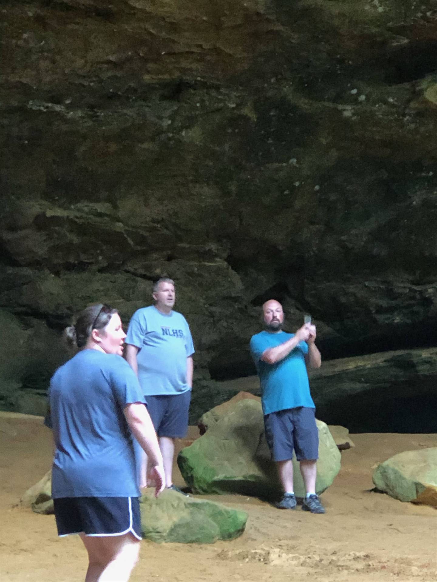 Afterschool summer field trip to Hocking Hills.