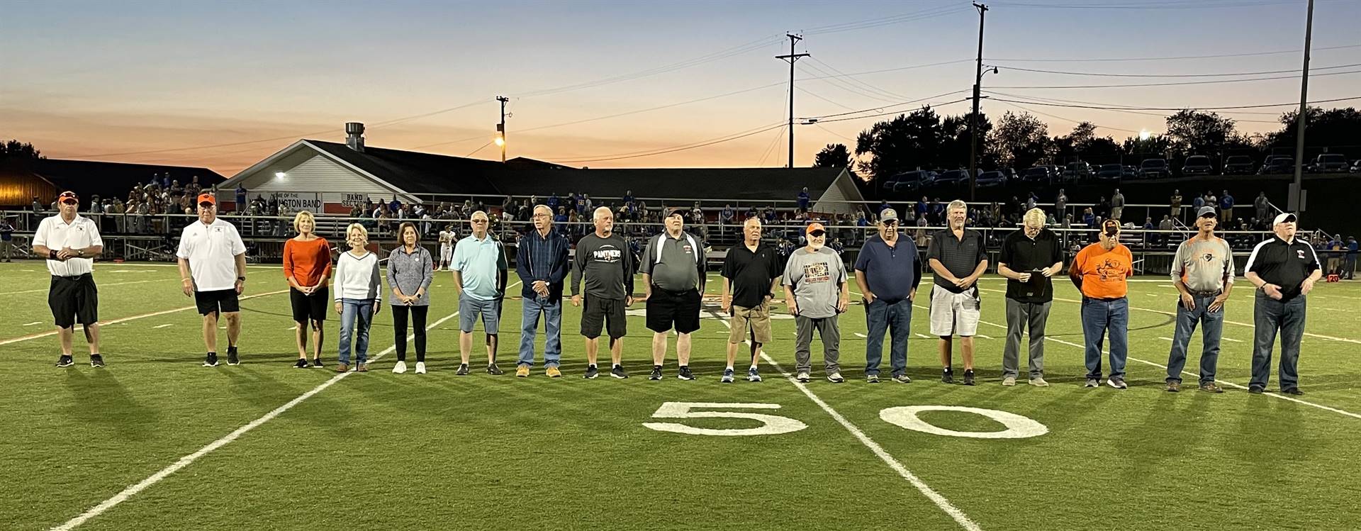 Honoring our 1970 Football Champions