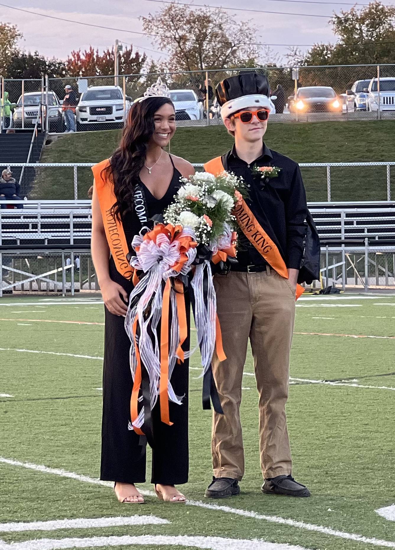 Homecoming King-Josh Dold Queen-Aubri Spicer