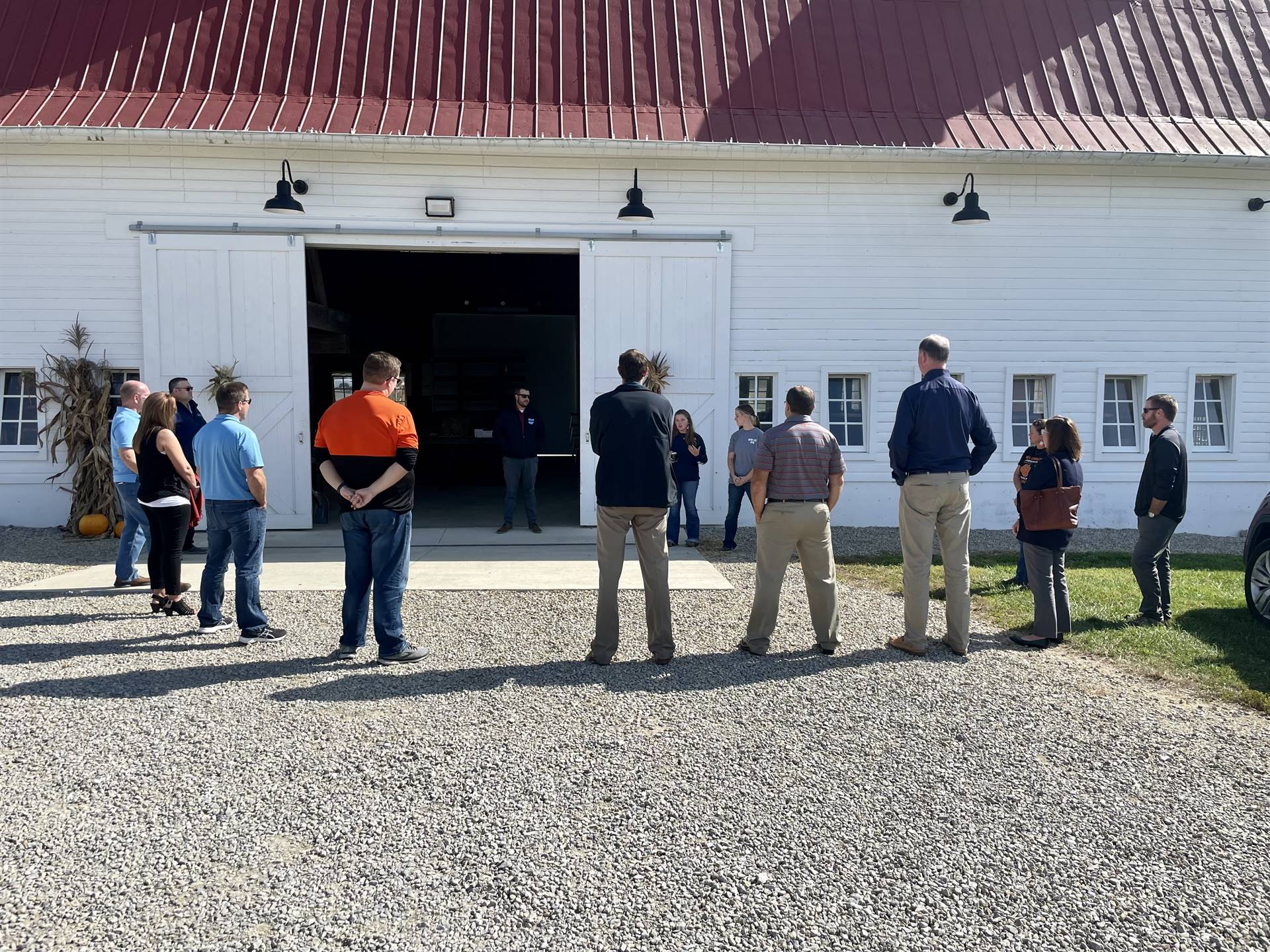 Auditor Visit to School Farm