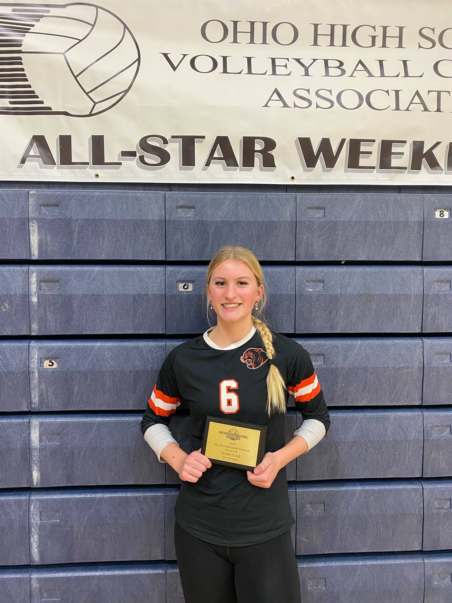 Trinity Cook - All Ohio Volleyball Match