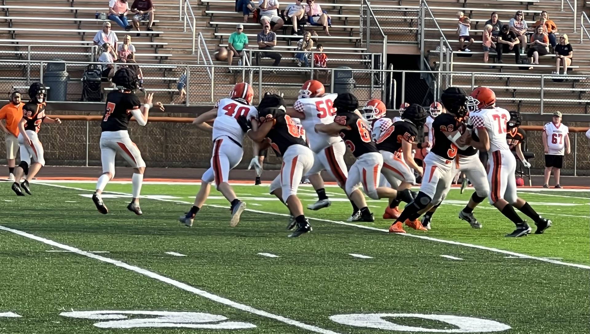 Football Scrimmage vs Nelsonville